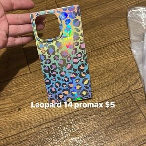 Leopard Print Phone Case for iPhone 14 Pro Max
